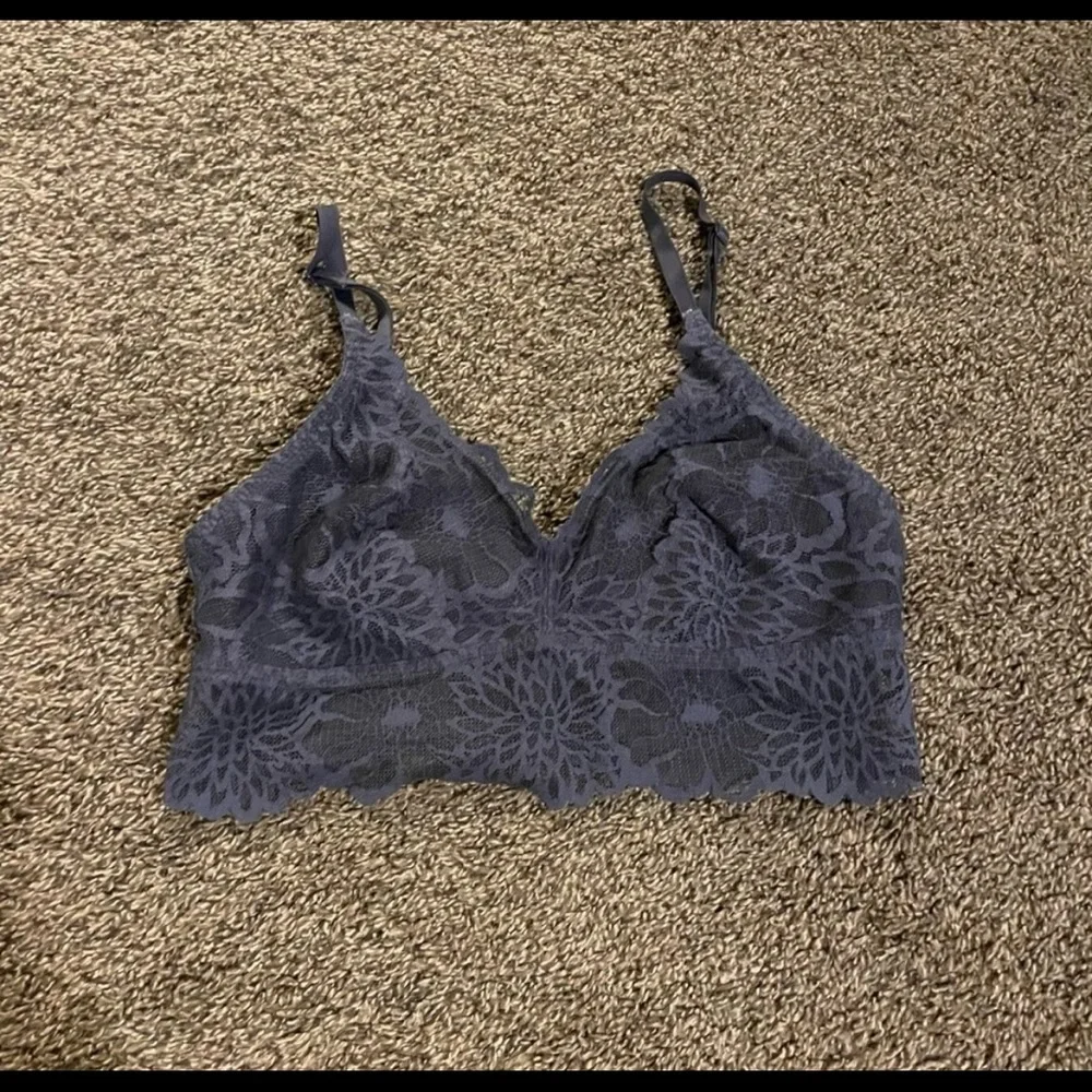 PINK Bralette Gray - Picture 2 of 3